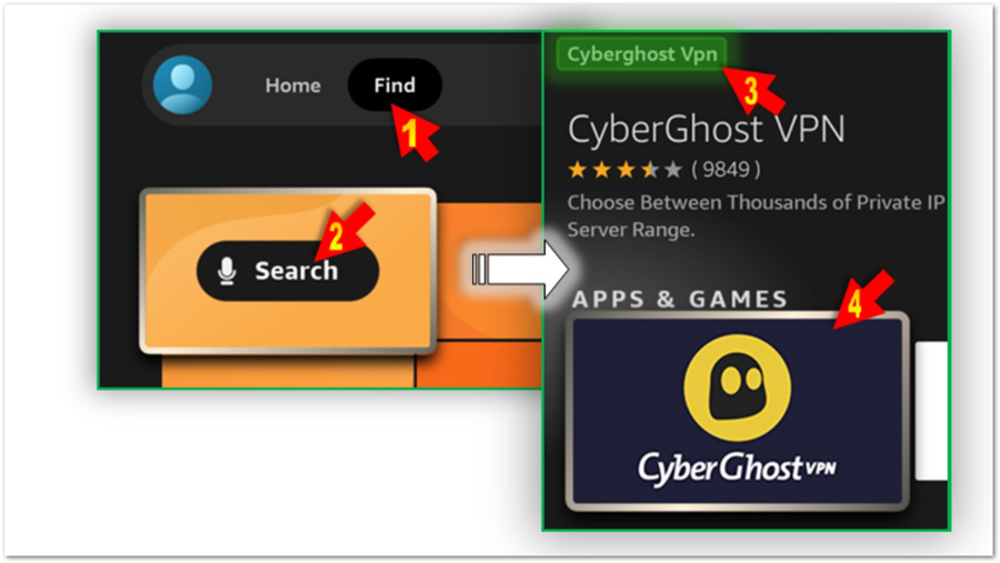 Cyverghost installera pa firestick nr 1 Cyverghost installera pa firestick nr 1
