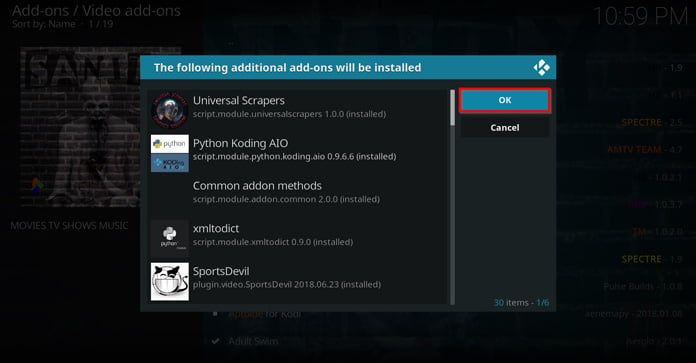 klicka-ok-för-att-installera-sanity