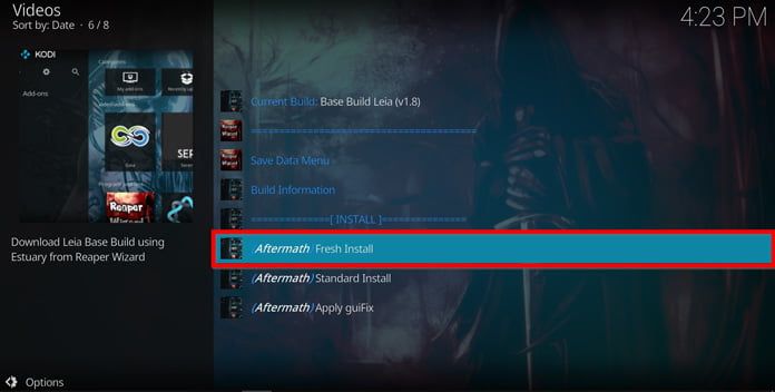 välj-fresh-install-för-att-installera-reddit-reaper