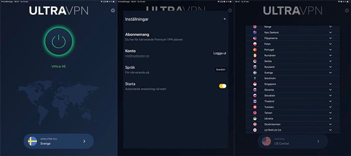 ultravpn-för-ios