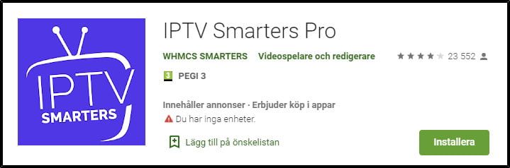 iptv-smarters-på-google-play
