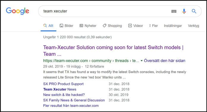 team-executor-adresser-på-google