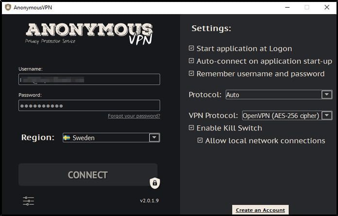 anonymousvpn-app-för-windows
