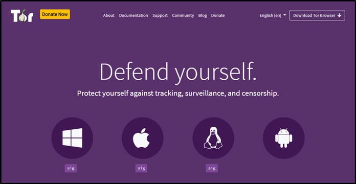 tor-webbläsare
