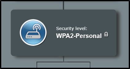 wpa2-säkerhetsläge