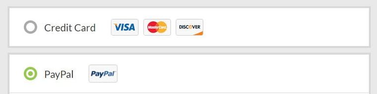 Overplay payment options (Visa Mastercard Paypal)