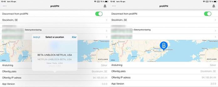 proxpn-för-ios