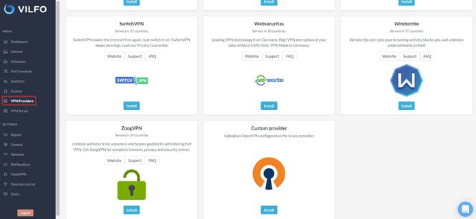 vpn-leverantörer-fliken