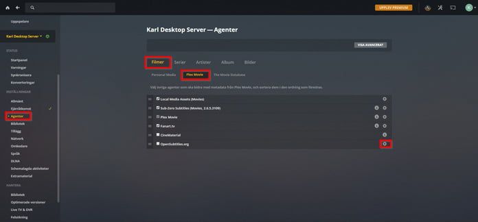 plex-lägga-till-undertexter-via-opensubtitles