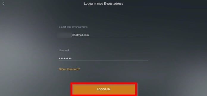 logga-in-via-e-post-på-plex