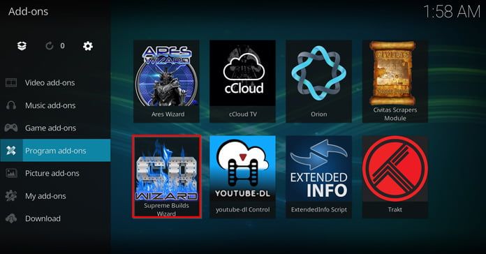 supreme-builds-wizard-någ-via-kodis-huvudmeny