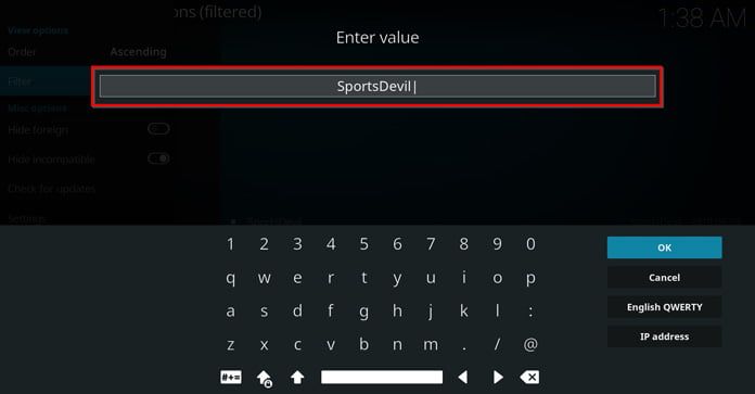 sportsdevil-sök