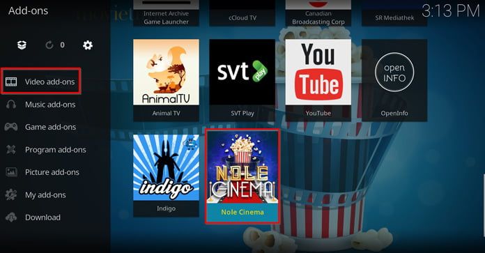 nå-nole-cinema-från-huvudmenyn