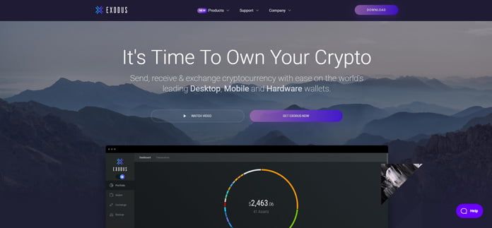 exodus-bitcoinplånbok