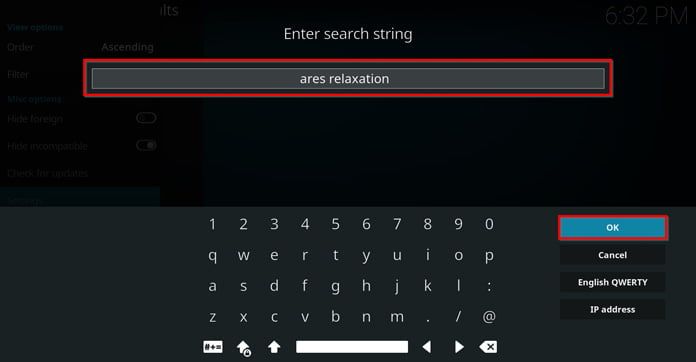 sök ares relaxation